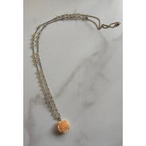 Rose Pendant Necklace